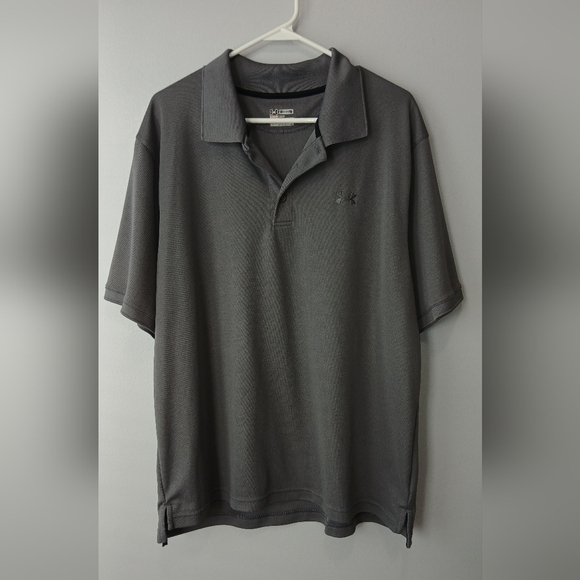 Under Armour Other - Under Armour Heat Gear Fitted Polo Shirt Mens XXL Casual Officewear